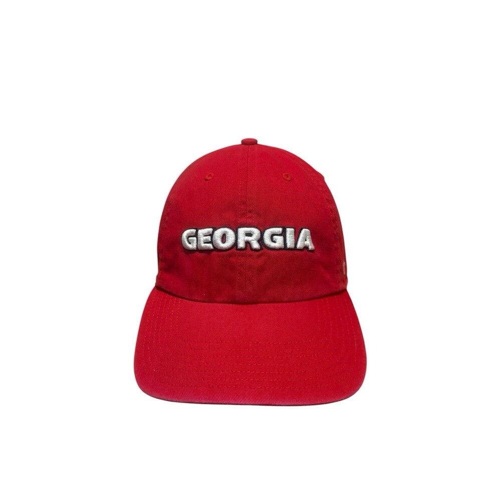 ‘47 YOUTH Georgia Bulldogs Red Clean Up Adjustable Strapback Hat